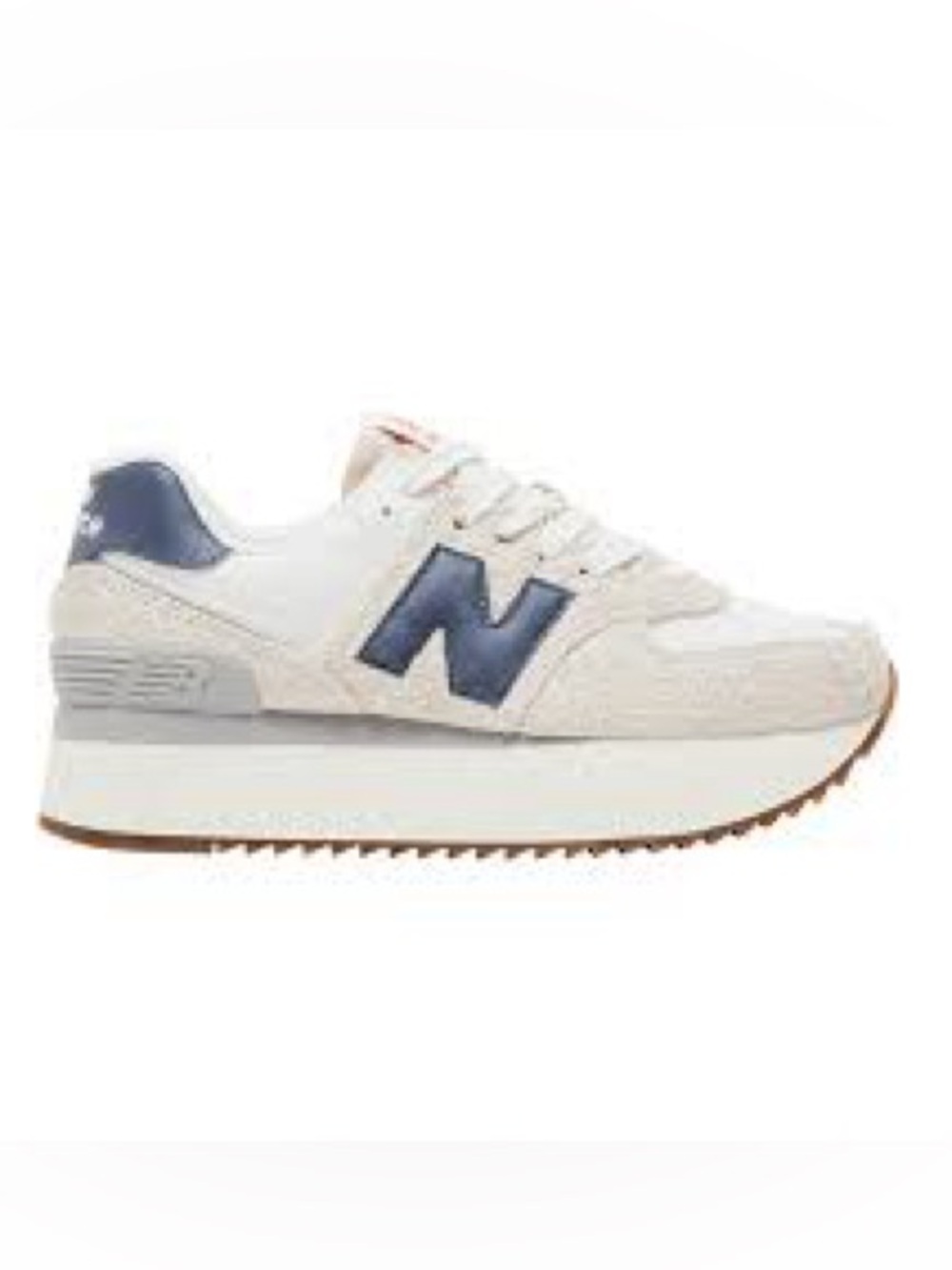 7.5W New Balance 574+ 'Moonbeam Dark Arctic Grey'